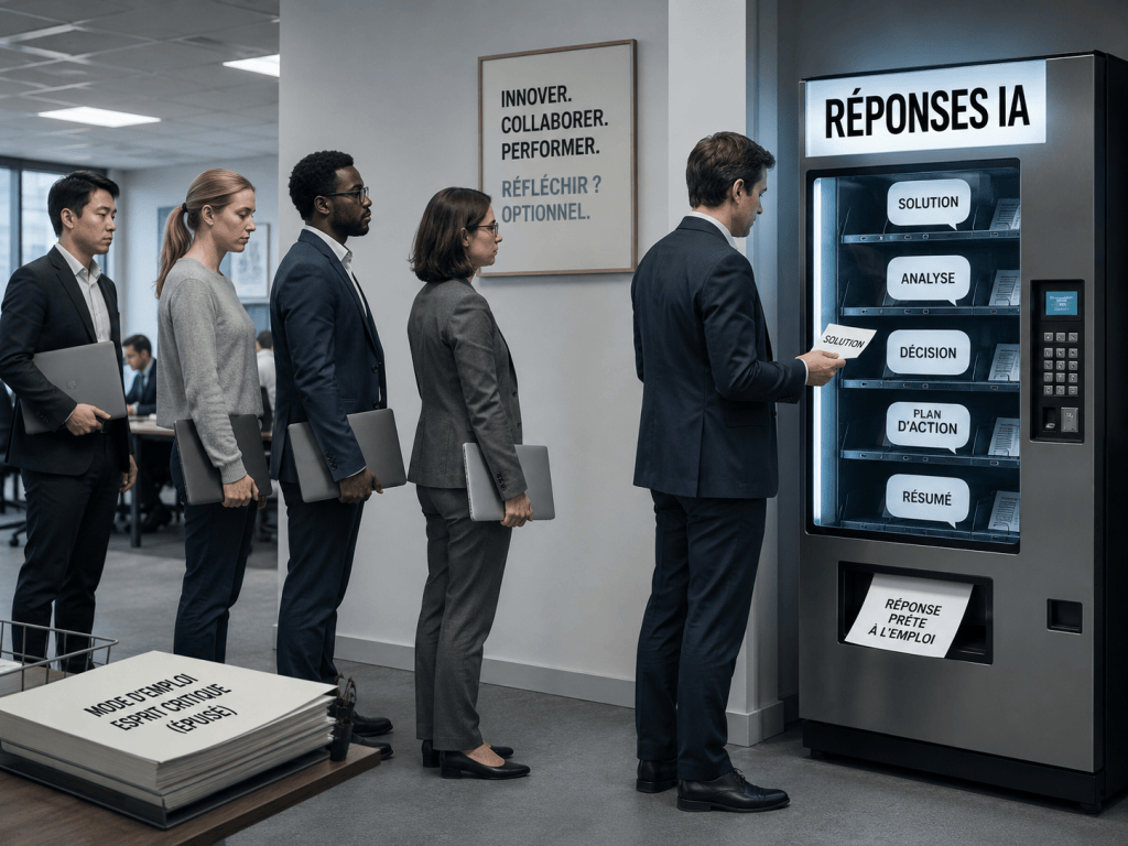Quand tout le monde utilise l&rsquo;IA, le savoir-faire s’en&nbsp;va…