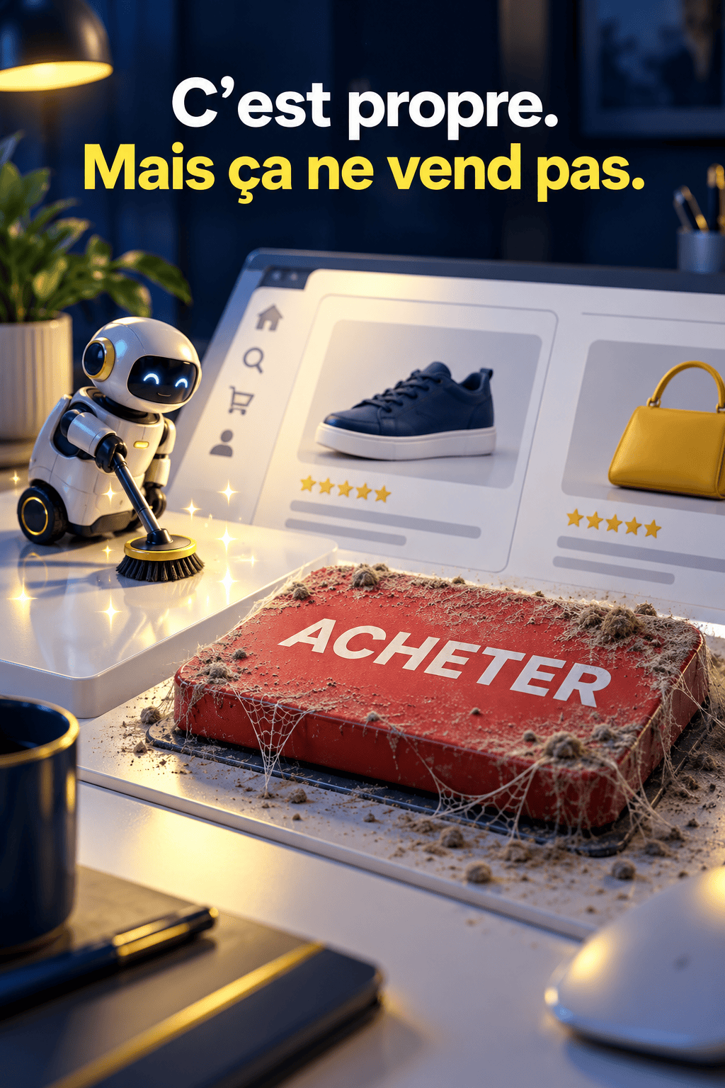 Vos pages de vente écrites par l’IA ne convertissent pas ? Voici pourquoi.